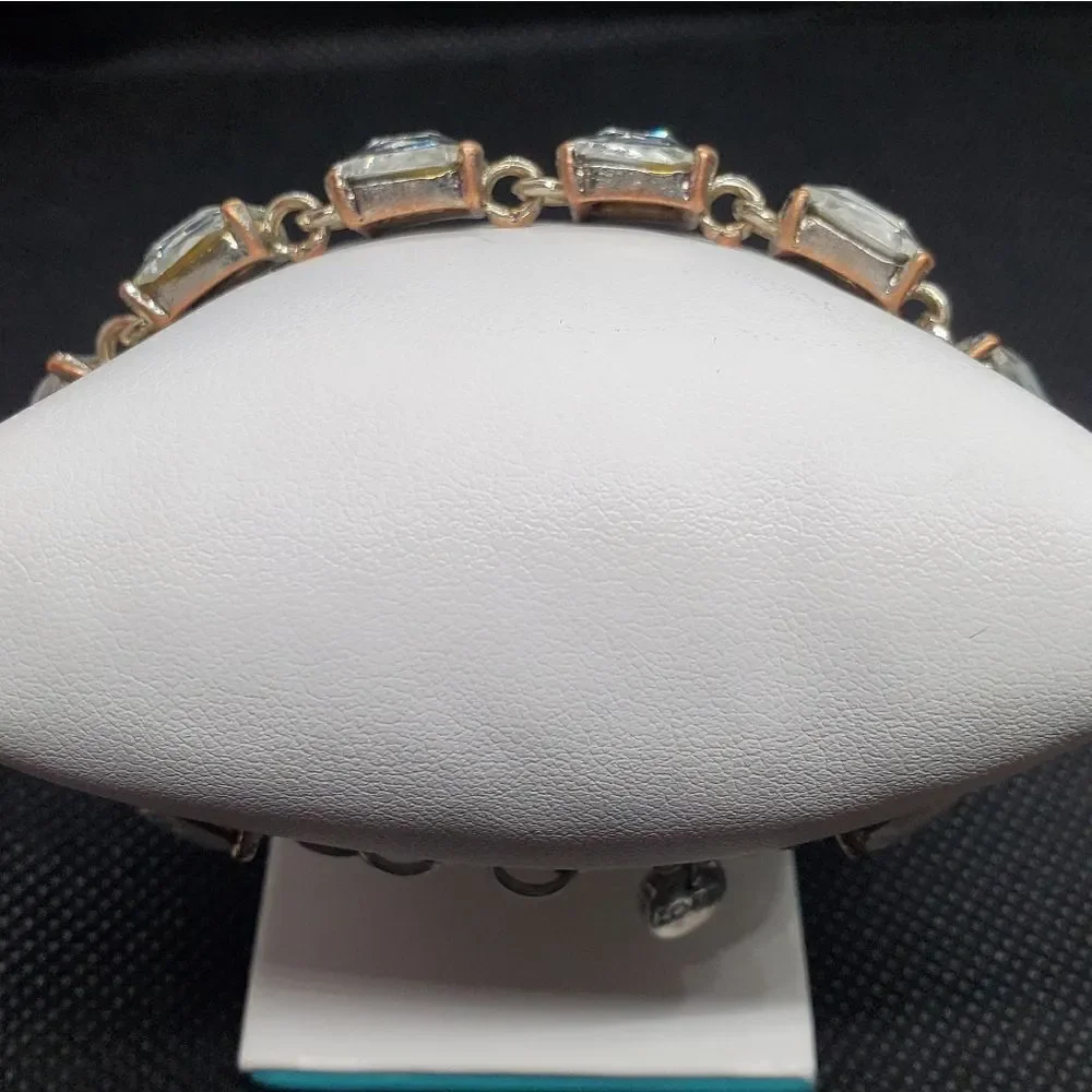 Loft Silver & Clear Rhinestone Bracelet